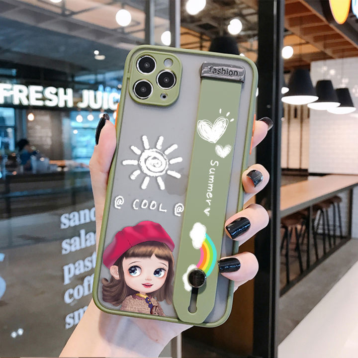 UCUC%20for%20OPPO%20A37%20Wrist%20Strap%20Case%20Lovely%20Cartoon%20Red%20Hat%20Girl%20Wristband%20Printing%20Cover%20Shockproof%20Frosted%20Phone%20Case%20-%20Image%207