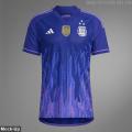 Argentina Away 3 star Jersey 2022 -23 (Bangladeshi). 