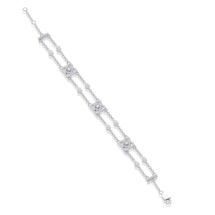 Internet%20celebrity%20same%20lotus%20double-layer%20bracelet%20S925%20sterling%20silver%20niche%20design%20high-end%20plating%2018K%20gold%20lotus%20bracelet%20women%20-%20Image%205