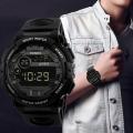 HONHX Outdoor Sports Multi-Function Wristwatch Luminous Waterproof Electronic Watch For Students 62X-66F.
