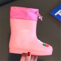 Lightweight Rubber Non-Slip Rain Boots Kids High Quality Waterproof Rain Shoes Baby Boys Girls Water Shoes Children Rainboots.