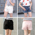 Girls wear summer foreign children's clothes, Korean version of new children's pants, baby hot pants, and middle and big children's jeans. 