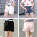 Girls wear summer foreign children's clothes, Korean version of new children's pants, baby hot pants, and middle and big children's jeans. 