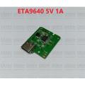 ETA9640 5V 1A Type-C USB With Current Protection Charger Circuit Boost Module Li-Ion Lithium Lipo 18650 Battery Charging Board DIY. 