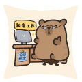 New Pica Bara pillow cushion cute Pica Bara sleeping pillow car sofa cushion pillow case. 