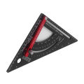 Triangle Ruler, Multi Angle Measuring Ruler Adjustable Accurate Positioning for Layout Works. 