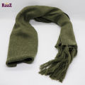 Deep Green Winter Woolen Scarf, Soft Muffler Stylish Fashion Scarf For Men And Women. 