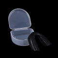 1 Pcs Single-Sided Teeth Guard Mouthguard Sports Tooth Protector With Plastic Box. 