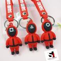 New Product Puppet Pendant - 3D Acrylic Kitchen Accessories - Squid Game Keychain - Unique and Trendy Keychain - Perfect for Squid Game Fans. 