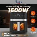 Fujita 5.0L Digital Air Fryer (FAF-501DW) – 1600W Rapid Air Technology with 1-Year Replacement Warranty. 