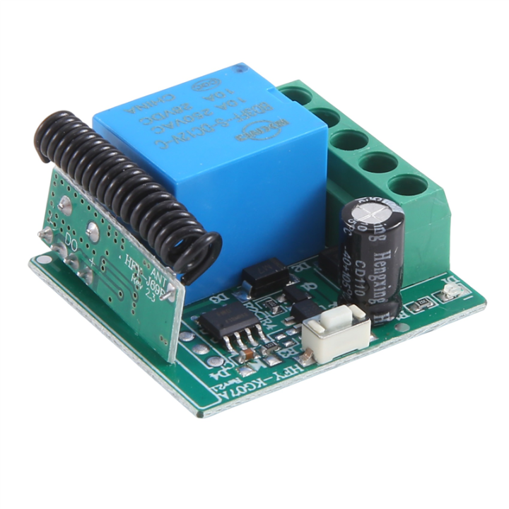 DC12V%2027A%20433MHZ%2050M%20Remote%20Control%20Switch%20Electronic%20Lock%20Motor%20Single%20Remote%20Control%20Intelligent%20Controller%20-%20Image%202