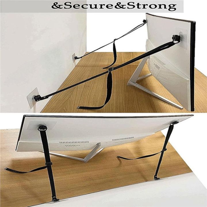 Adjustable%20TV%20Safety%20Straps%20No-Drill%20Adhesive%20Anti-Tip%20Furniture%20Anchors%20Kit%20for%20Baby%20Proofing,%20Flat%20Screens%20Fix%20to%20Wall%20-%20Image%204