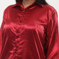 Fashionable Ladies Satin Shirt for women and girls. 