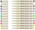12 Colors 0.5 mm Micro-Pen Fineliner Pen Set Ink Pens. 