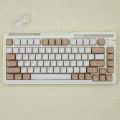 JCM MA Profile PBT Tiramisu Keycaps Alice Layout Dye-Sub Key Caps For Mechanical Gaming Keyboard ABM066 MX Switches Wooting. 