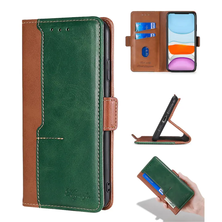 For%20Aquos%20Sense%207%20Plus%20Case%20Flip%20Leather%20Magnetic%20Case%20Wallet%20Protective%20Phone%20Cover%20-%20Image%202