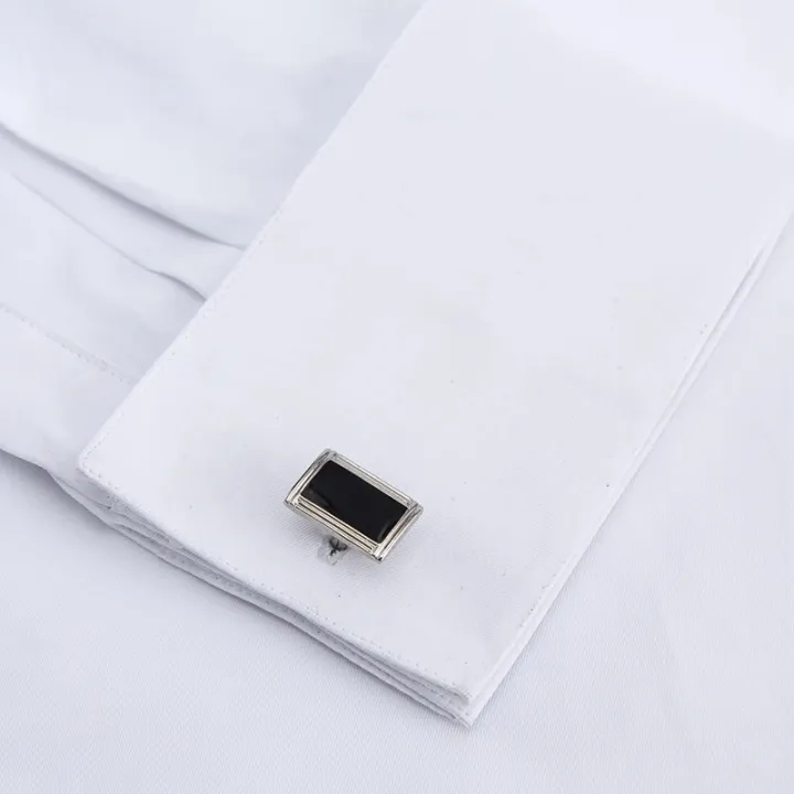Solid%20Mens%20Classic%20French%20Cuffs%20Dress%20Shirt%20Long%20Sleeve%20Covered%20Placket%20Formal%20Business%20Standard-fit%20Design%20Wedding%20White%20Shirts%20-%20Image%205