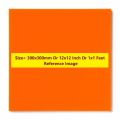 ORANGE 4mm Acrylic Sheet 4mm Orange Plastic Sheet 4mm Thick Acrylic Sheet Cutting Size 300x300mm Or 12×12 Inch Or 1×1 Feet 4mm Orange Acrylic Plexiglass.