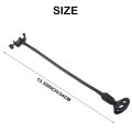 Flexible Gooseneck Microphone Stand with Desk Clamp for Radio Broadcasting Studio, Live Broadcast Equipment, Stations.