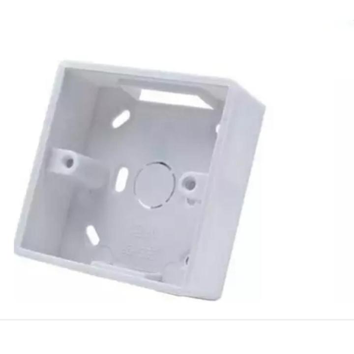 Mk 1 gang pvc back box for gang switch, universal pvc gang switch