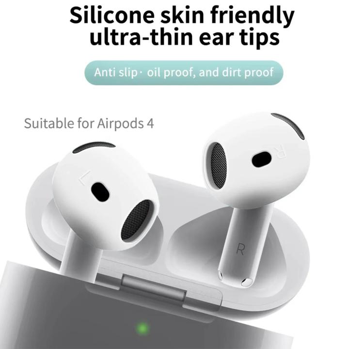Soft%20Silicone%20Anti%20Slip%20Ear%20Tips%20For%20AirPods%204%20Ultra%20Thin%20Add%20Grip%20Tips%20Replacement%20Eartips%20Earbuds%20Cover%20Skin%20for%20New%20AirPod%204%20-%20Image%202