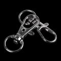 20Pcs Metal Clasp Swivel Trigger Clips Snap Hooks Key Ring Bags DIY Craft Silver.
