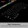 (COD)ENKAY TPU Keyboard Protector Cover for MacBook Pro 13.3 inch A1706 / A1989 / A2159 & Pro 15.4 inch A1707 / A1990 (withTouch Bar) , US Version.