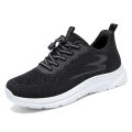 Walking shoes 2024 new men's shoes wholesale breathable middle-aged and elderly soft-soled running shoes couple elderly travel shoes. 