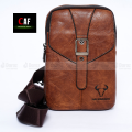 Made in CHINA Premium cross body bag for men Bike Rider Cross body Bag Pu Leather Bag Shoulder Bag.