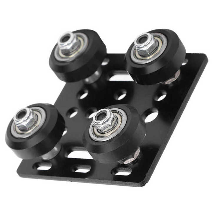 Mini%20V%20Gantry%20Slot%20Plate%20Black%20for%203D%20Printer%20Accessories%20Aluminum%20Profiles%20EU%20Standard%202020%20-%20Image%203