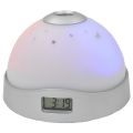 2018 Creative Fantasy Star and Moon Projection LED Electronic Mute Alarm Clock Multifunctional Lazy Luminous Projection Clock Wholesale.
