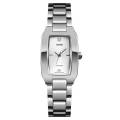 SKMEI 1400 Silver Steel Watch For Women. 