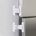 Children Secure Fridge Freezer Lock, Home Security Protection - Cabinet Locks & Straps.