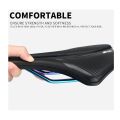TOSEEK Racing Bicycle Saddle Training Grade Man Road Tt TimeTrial Triathlon Bike Lightweight Cushion Seat.