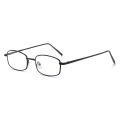 Classic Rectangular Small Frame Glasses Ultra Light Blue Light Blocking Eyewear. 