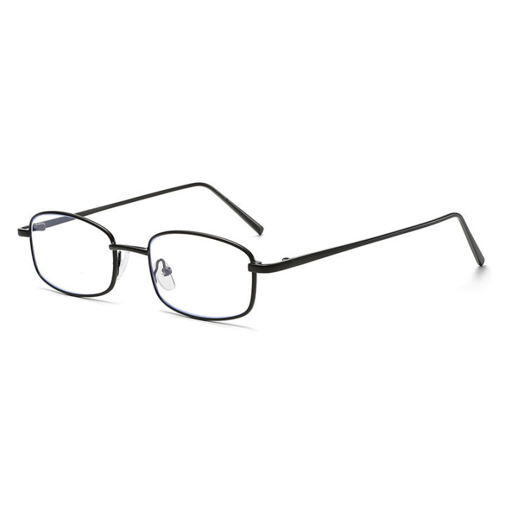 Classic%20Rectangular%20Small%20Frame%20Glasses%20Ultra%20Light%20Blue%20Light%20Blocking%20Eyewear%20-%20Image%203