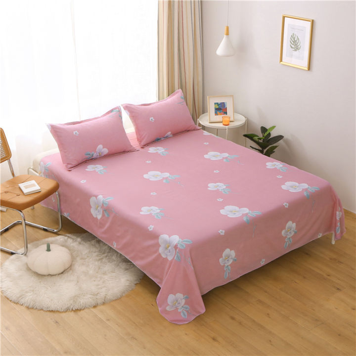 9V9B%20Spring%20Summer%20Bed%20Sheet%20Single%20Piece%20Quilt%20Sheet%20Pillow%20Case%20Three-Piece%20Set%20Single%20Dormitory%201.5m%202.0%20Double%20Multi%20Specification%20Spring%20-%20Image%204