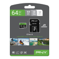 PNY Elite Class 10 U1 64GB microSD Memory Card - memory card for Smartphones, tablets, action & surveillance cameras, drones, computers - class1Pny High Speed 64Gb Micro Secure Digital Memory Card Practical Durable Memory Cards, Pny Memory Card, Pny 64Gb.