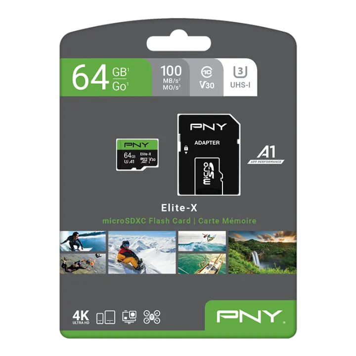 PNY%20Elite%20Class%2010%20U1%2064GB%20microSD%20Memory%20Card%20-%20memory%20card%20for%20Smartphones,%20tablets,%20action%20&%20surveillance%20cameras,%20drones,%20computers%20-%20class1Pny%20High%20Speed%2064Gb%20%20Micro%20Secure%20Digital%20Memory%20Card%20Practical%20Durable%20Memory%20Cards,%20Pny%20Memory%20Card,%20Pny%2064Gb%20-%20Image%203