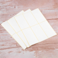 Blank Handwriting Can Paste Name Number Stickers, Sticker Labels, Self-Adhesive Labels, White, Small Easy to Use. 