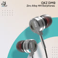 Qkz Dm9 Zinc Alloy Hifi Metal In Ear Earphones - Black - Headphone - Ear Phone - Headphone.