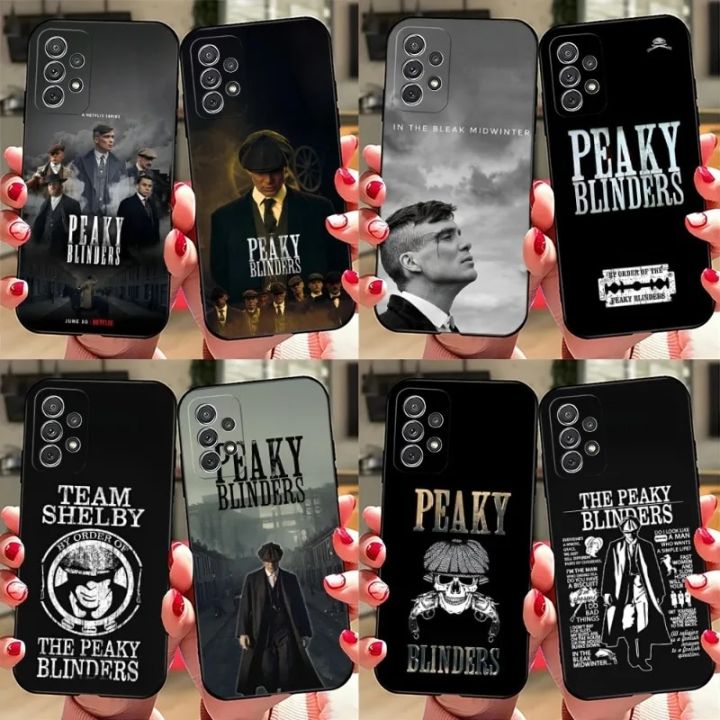 Peaky Blinders Thomas Shelby Phone Case For Samsung Galaxy S23 S21 S22 S20 S30 Ultra S10 S8 S9 Pro Plus Edge Fe Funda Back Cover