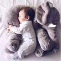 40/60CM Elephant Plush Pillow Infant Soft For Sleeping Stuffed Animals Toys Baby 's Playmate Gifts for Children LKcomo. 