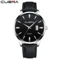 CUENA Men Watch Mechanical Tourbillon Luxury Fashion Brand Leather Male Sport Watches Automatic Watch.