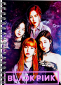 BLACKPINK Kpop Spiral Bounded Rulled Notebook Diary A5 Size (Multicolor). 