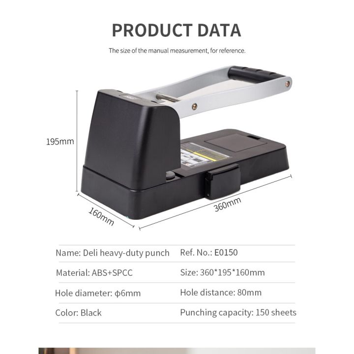 Premium%20%20Deli%20Punch%20Machine%20150%20Hole%20Capacity%20%20Punch%20Machine%200150%20-%20Image%205