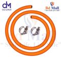 5 Feet high quality hose pipe and clam for LPG gas (3pieces set).