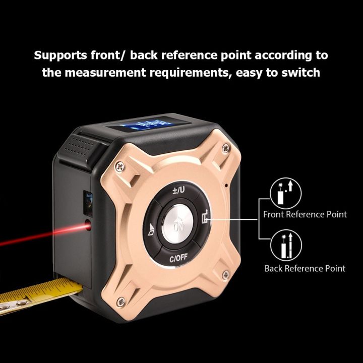3%20in%201%20Laser%20Tape%20Measure%20Digital%20Rangerfinder%2016Ft%20Measuring%20Tape%20131Ft%20Rechargeable%20Distance%20Meter%20-%20gold%20+%20black%20-%20Image%203