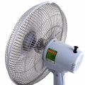 KDK A40A 16 inch Desk Table Fan with Transparent lade | Silver Blue.
