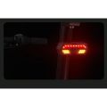 New Bike Turn Signals Remote Control Bicycle Direction Indicator LED Rear Light Cycling Taillight with Horn. 